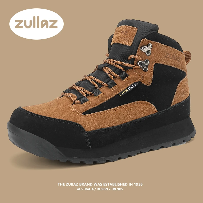 zuiiaz著鹿2024男士高帮秋冬阿甘鞋休闲运动鞋百搭时尚舒适跑鞋