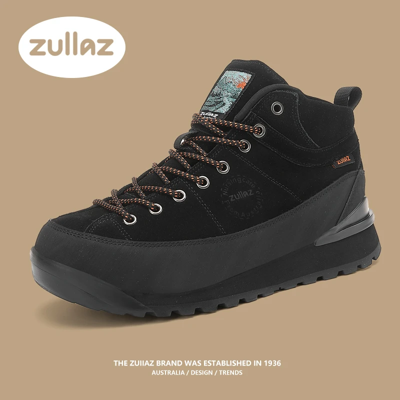 zuiiaz著鹿2024男士高帮秋冬阿甘鞋休闲运动鞋百搭时尚舒适跑鞋