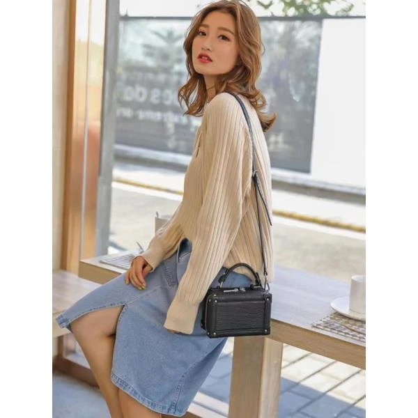 【狗牙hobo】新品上新气质小众设计时尚手拎单肩休闲百搭女士小废包