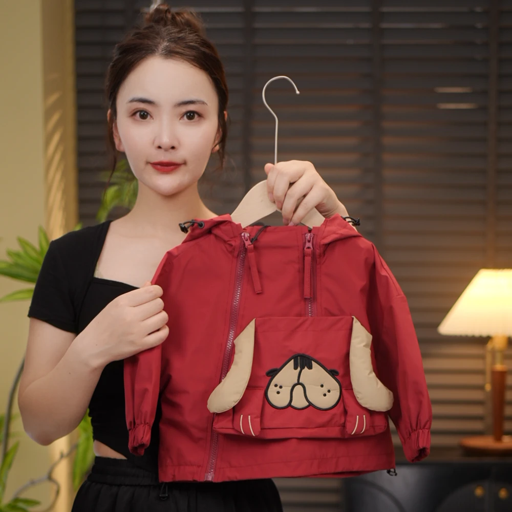 【秋款】2024秋季新品运动风潮流开衫休闲长袖女童男童外套35296