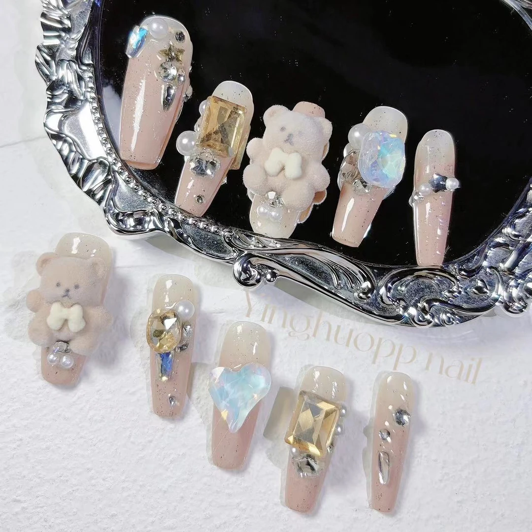 炮炮【好运熊】手工定制可爱少女穿戴甲