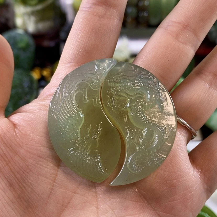 【闪购商品】岫玉挂件未镶嵌