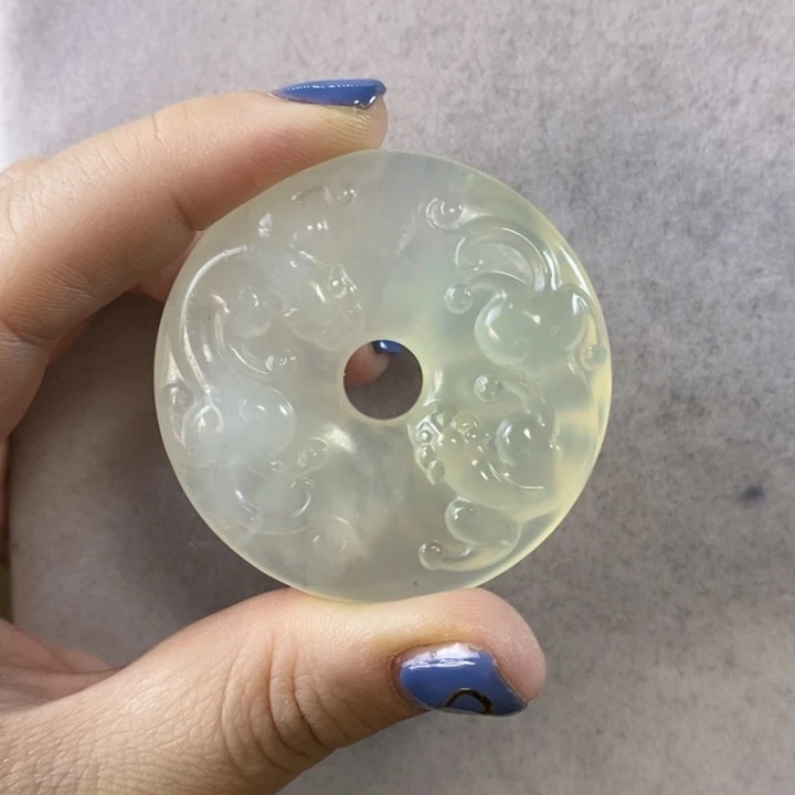 岫玉挂件吊坠未镶嵌