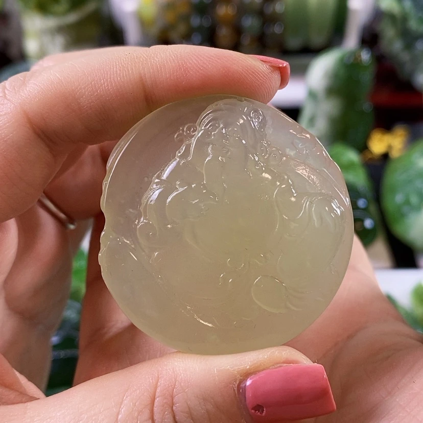 【闪购商品】岫玉挂件未镶嵌