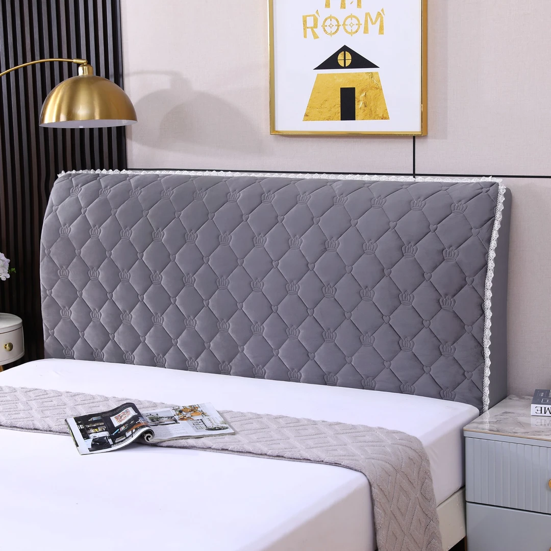 床头套罩2024新款床头罩弧形软包床头罩套木床万能通用床靠背罩套