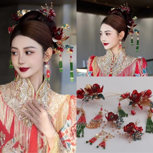 定制系•中式新娘饰品10350