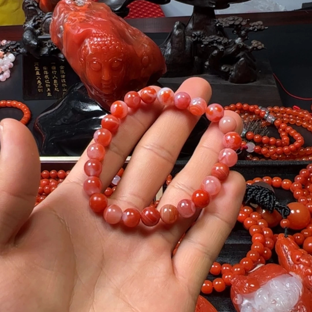 【闪购商品】南红玛瑙手链未镶嵌