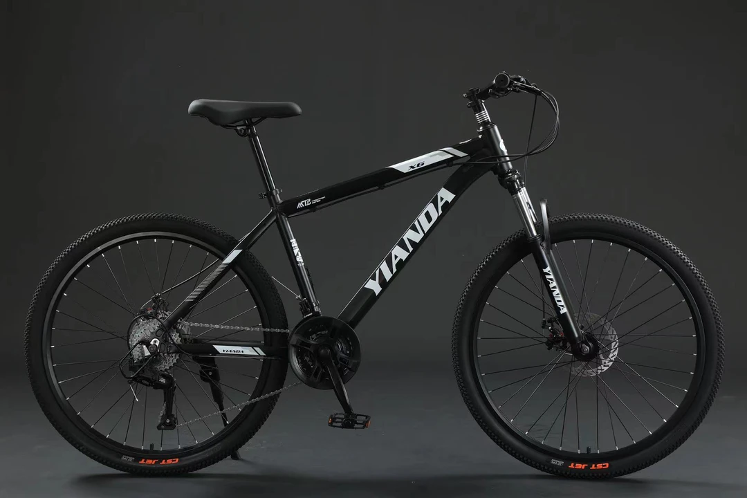 屹安达铝合金变速山地自行车蓝图变速可锁死减震男女通用青少年