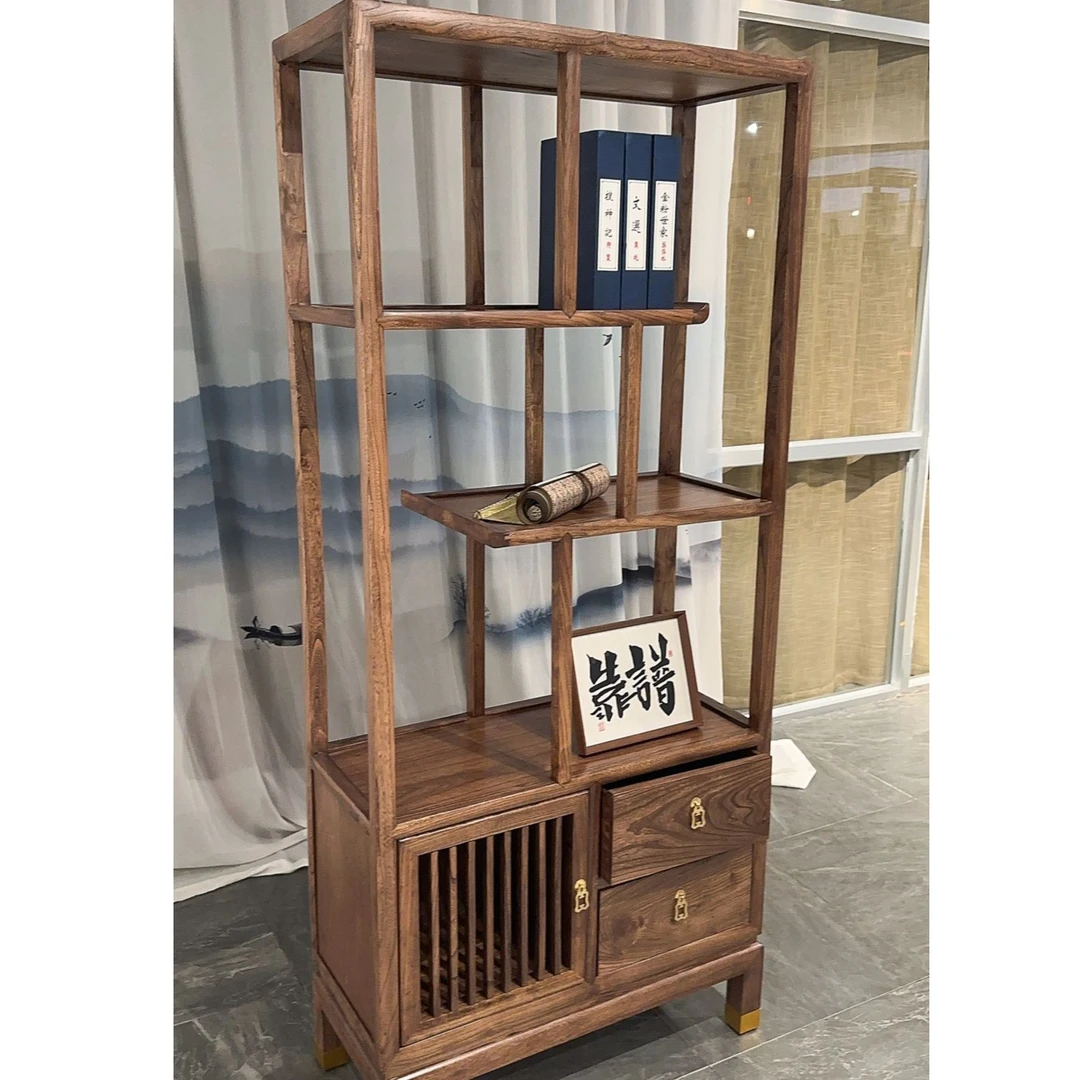 鑫华家具榆木博古架