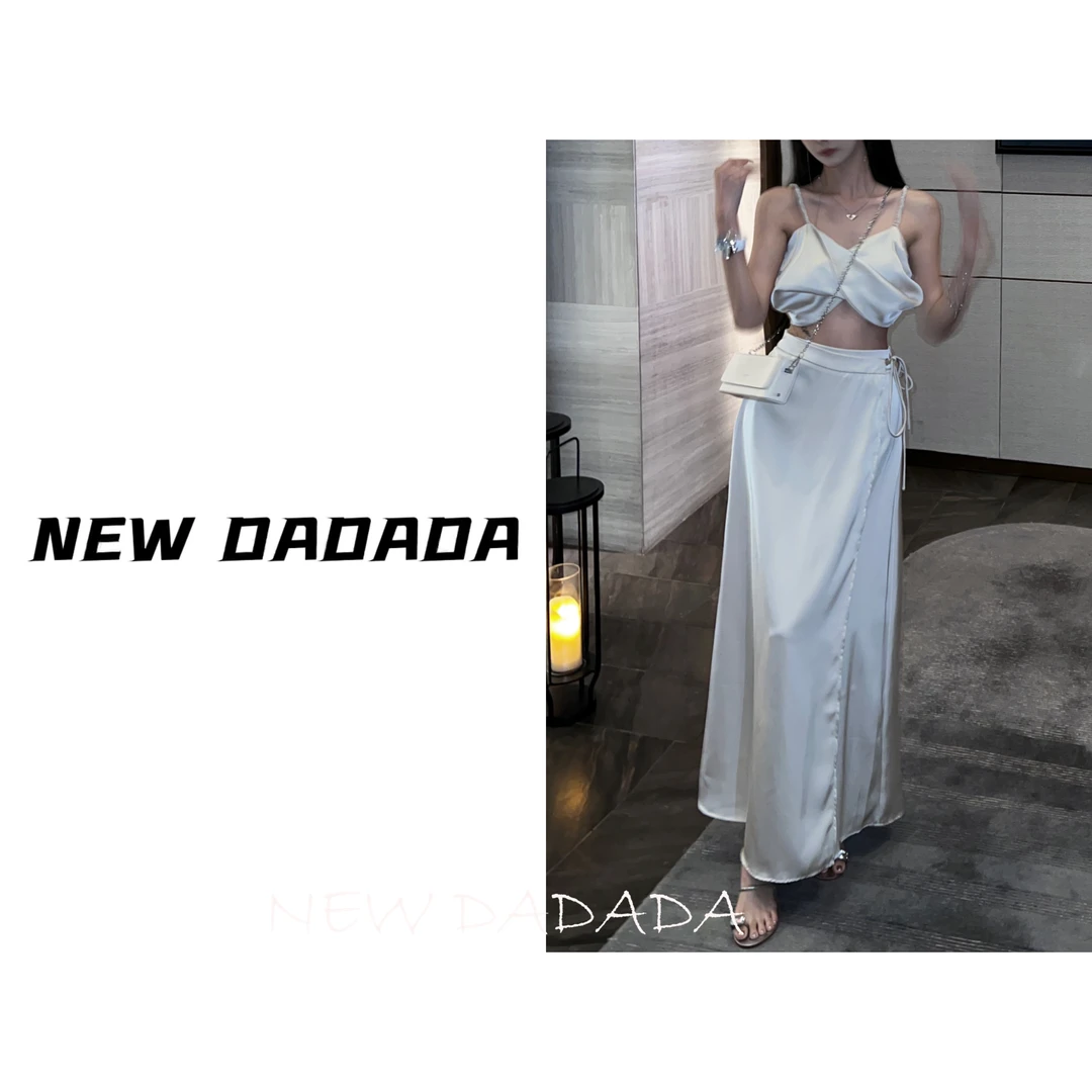 利达 NEW DADADA【里约假日】夏季小众气质性感轻奢显瘦套装TL123