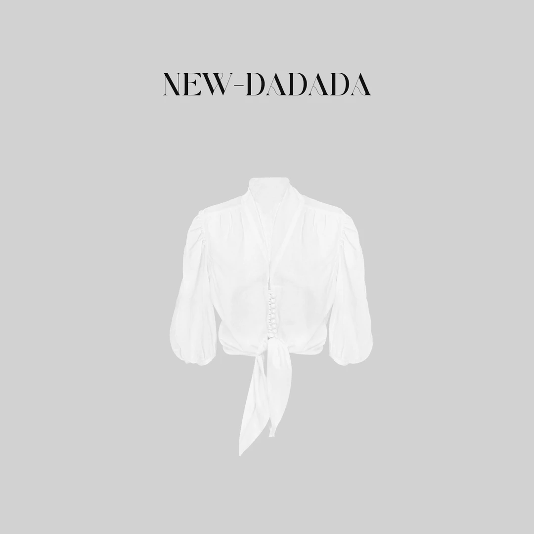 利达 NEW DADADA 【漫游日记】时尚气质设计感休闲百搭衬衣TPC1363