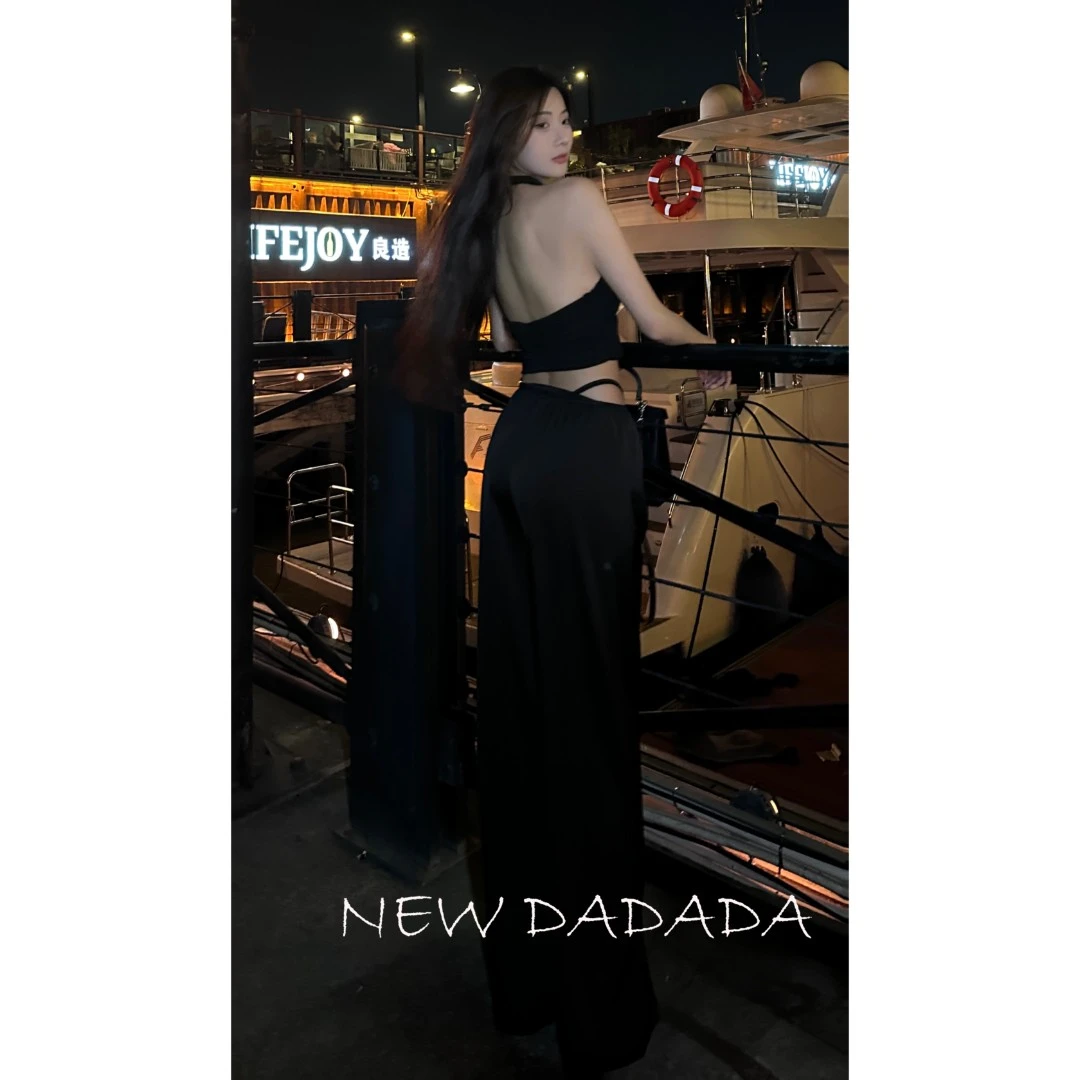 利达 NEW DADADA【大W凉凉裤】设计感气质显瘦法式休闲裤子TDK18