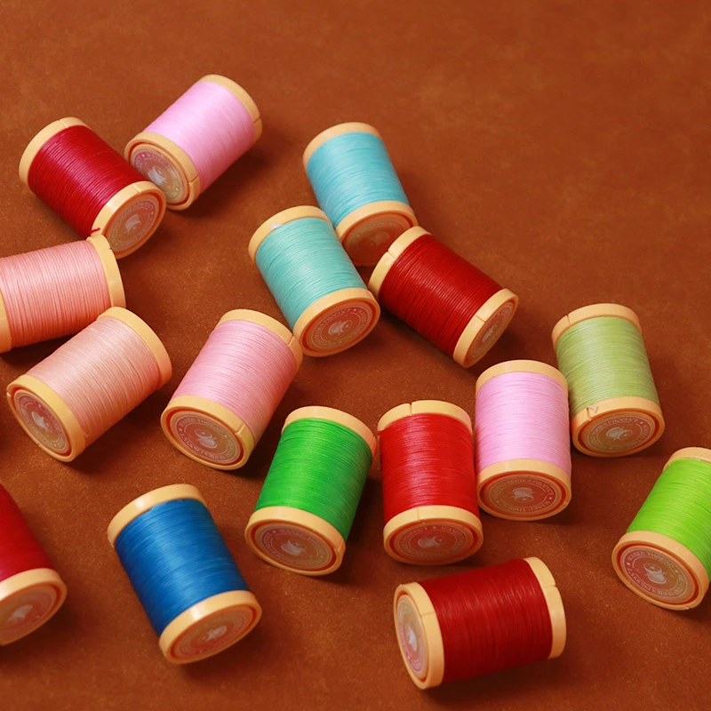 艺高精细扁蜡线0.5mm蜡线项链斜卷编织线高品质手工蜡线小卷细线