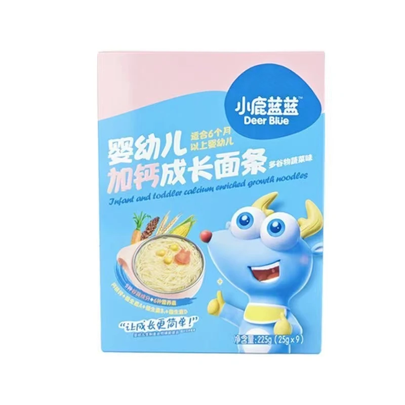 【3盒】小鹿蓝蓝成长面条225克（日期到26年2月）