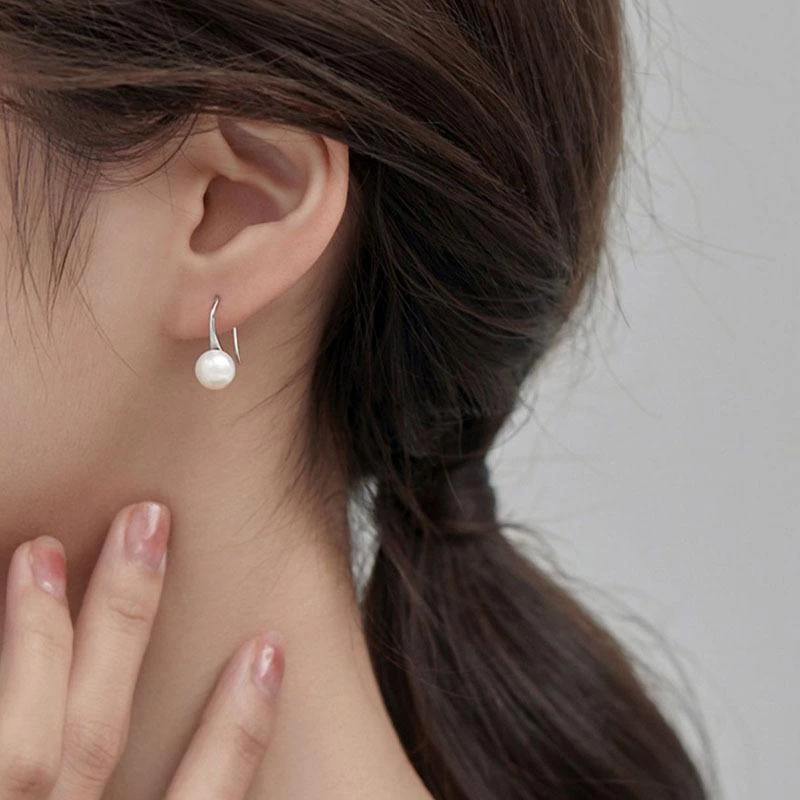 铜合金铅玻璃耳饰耳饰时尚2025高跟ins小饰品