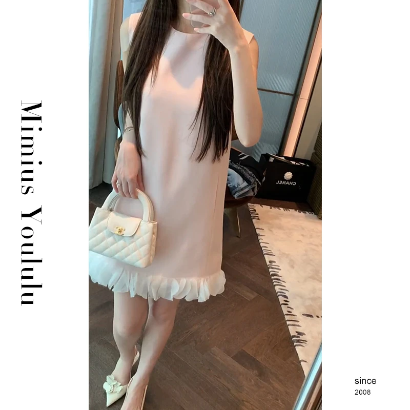 【mimius】沐沐【安妮罗曼史】高级小香风轻奢连衣裙 F06073