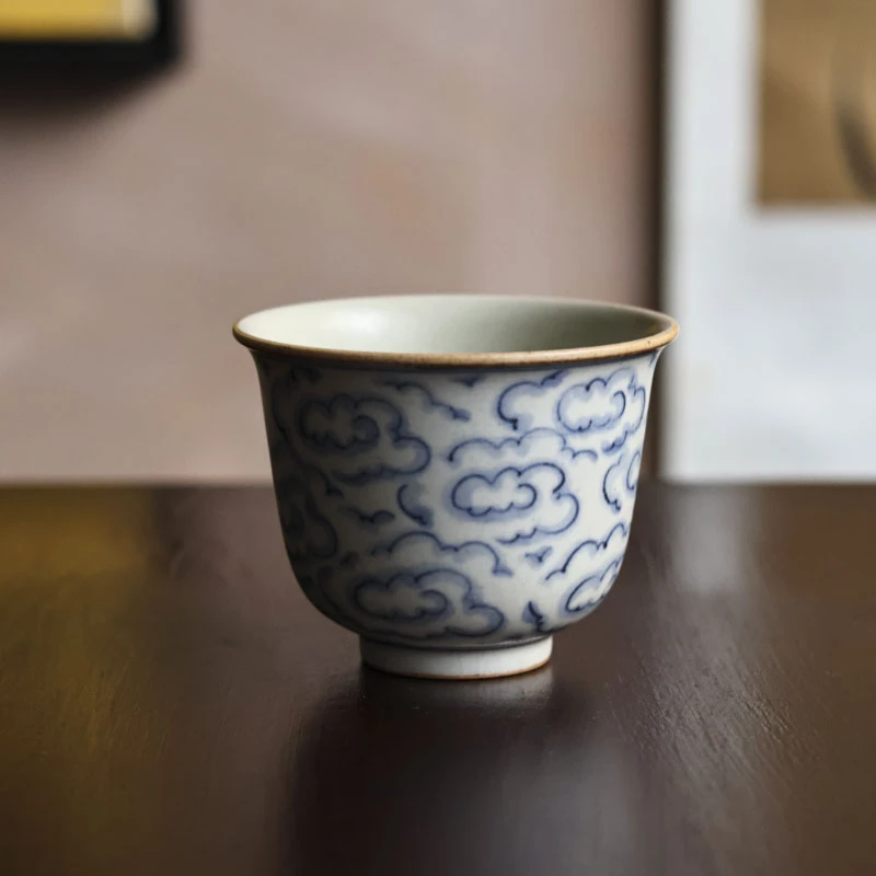 【小田甄陶】祥云-朴云堂-大杯（朴杯0151）