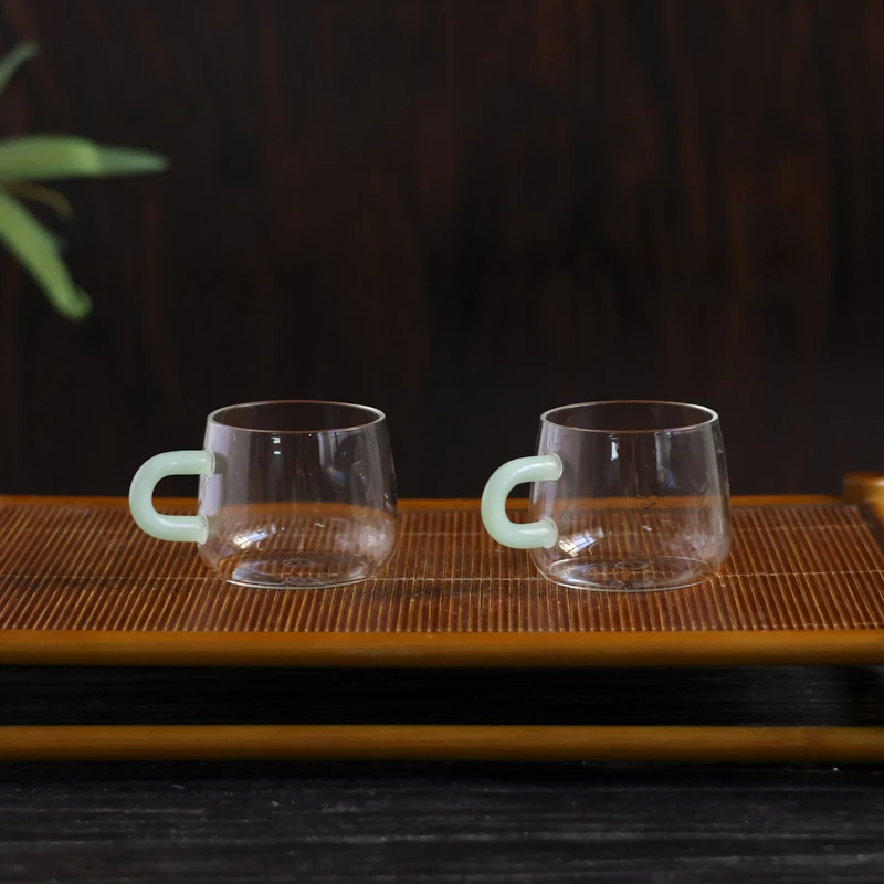 【小田甄陶】一盒绿意小马克对杯-115cc（Q5815）