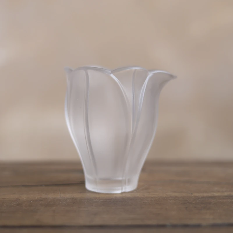 【小田甄陶】琉璃百合透明公道杯家室用分茶器-250cc（琉璃S0182）