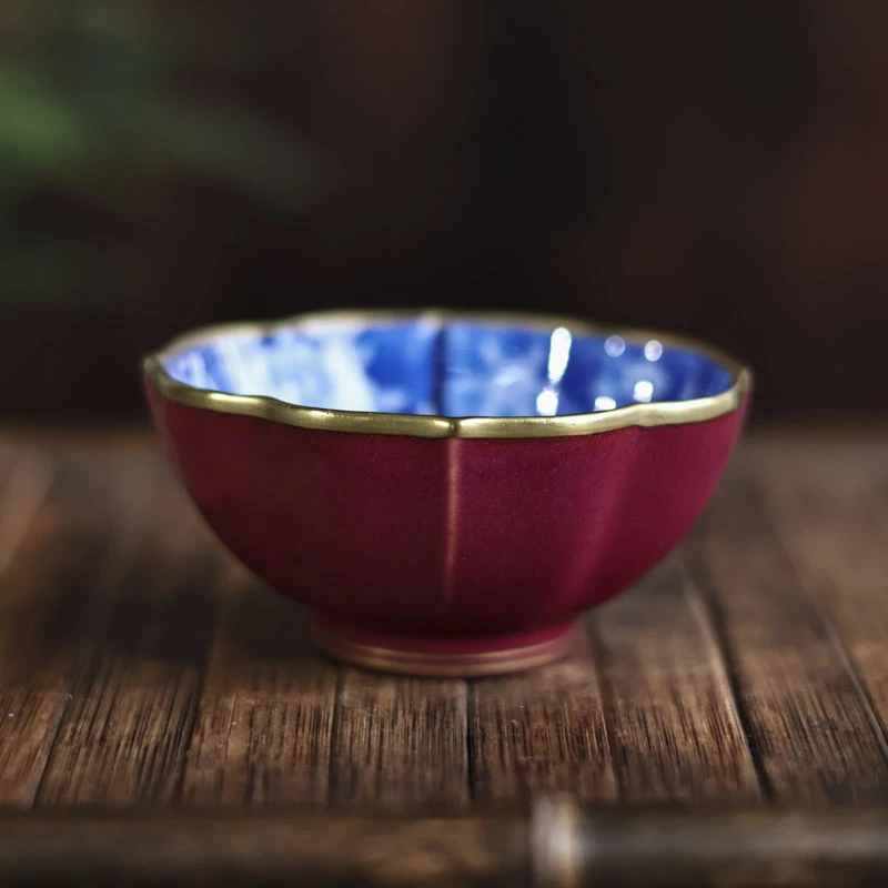 【小田甄陶】玫瑰红-华隐堂-万花女神杯（华隐S0619）