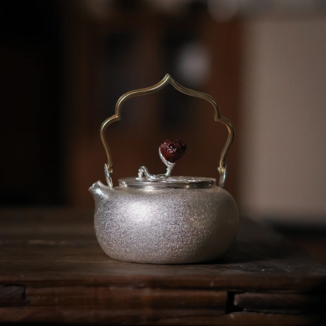 【小田甄陶】南絮-莲意提梁壶-160CC（南絮0005）