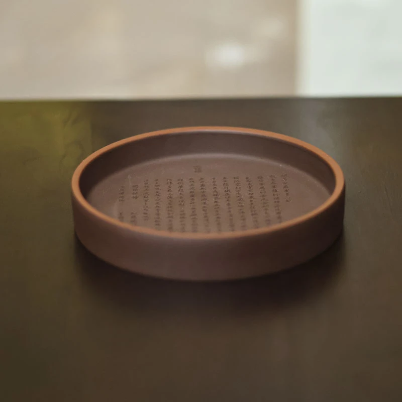 【小田甄陶】悟器-心经小圆盘-直径12.5CM（悟器S0059）