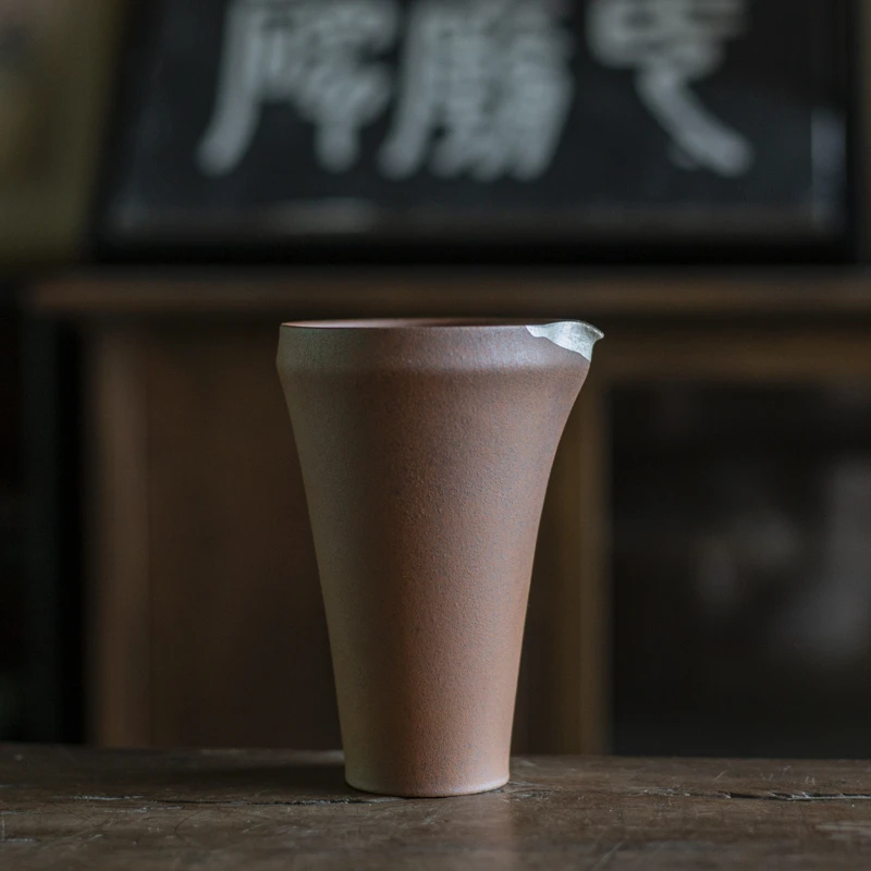【小田甄陶】老岩泥-灰念-朴素公杯（Q0476）