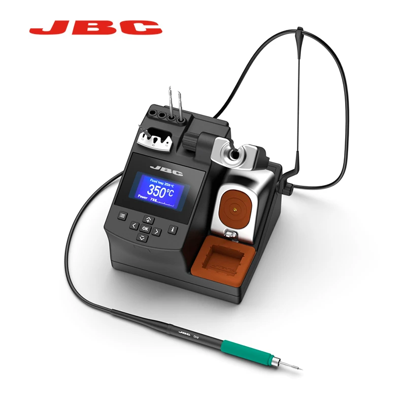 JBC精密焊台CD-2SHQF智能电烙铁极速升温C210刀头弯尖直尖烙铁头