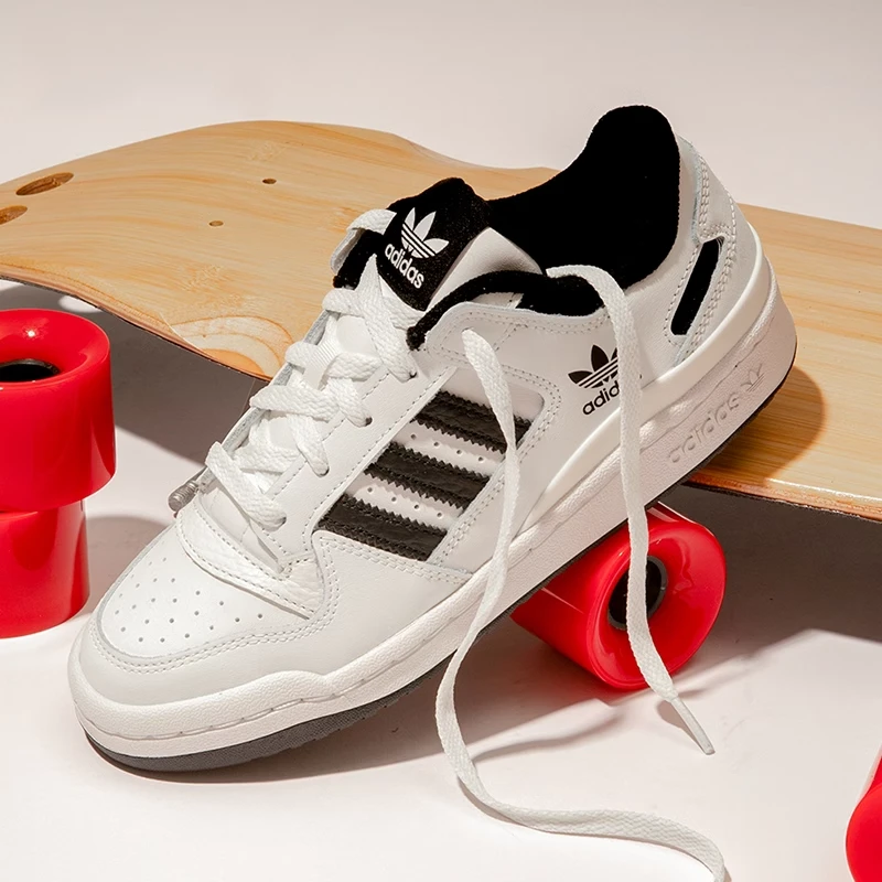 阿迪达斯三叶草板鞋男女鞋2025新款FORUM运动鞋时尚休闲鞋 IH7830