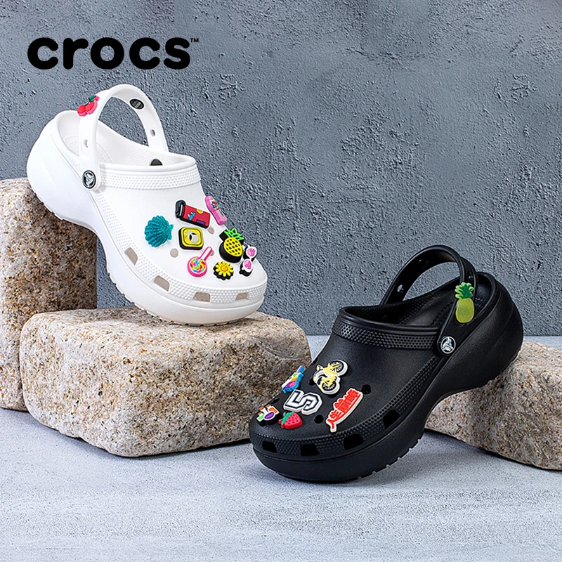 【品牌】Crocs卡骆驰云朵厚底显高洞洞鞋拖鞋沙滩鞋女鞋舒适凉鞋