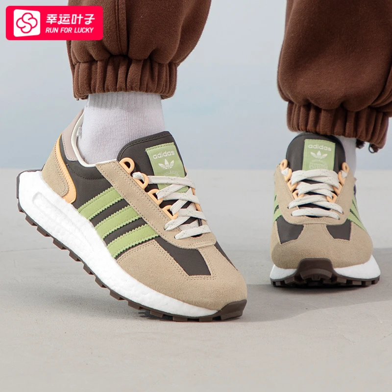 adidas阿迪达斯三叶草跑步鞋女鞋新款经典低帮透气运动跑鞋IF3939