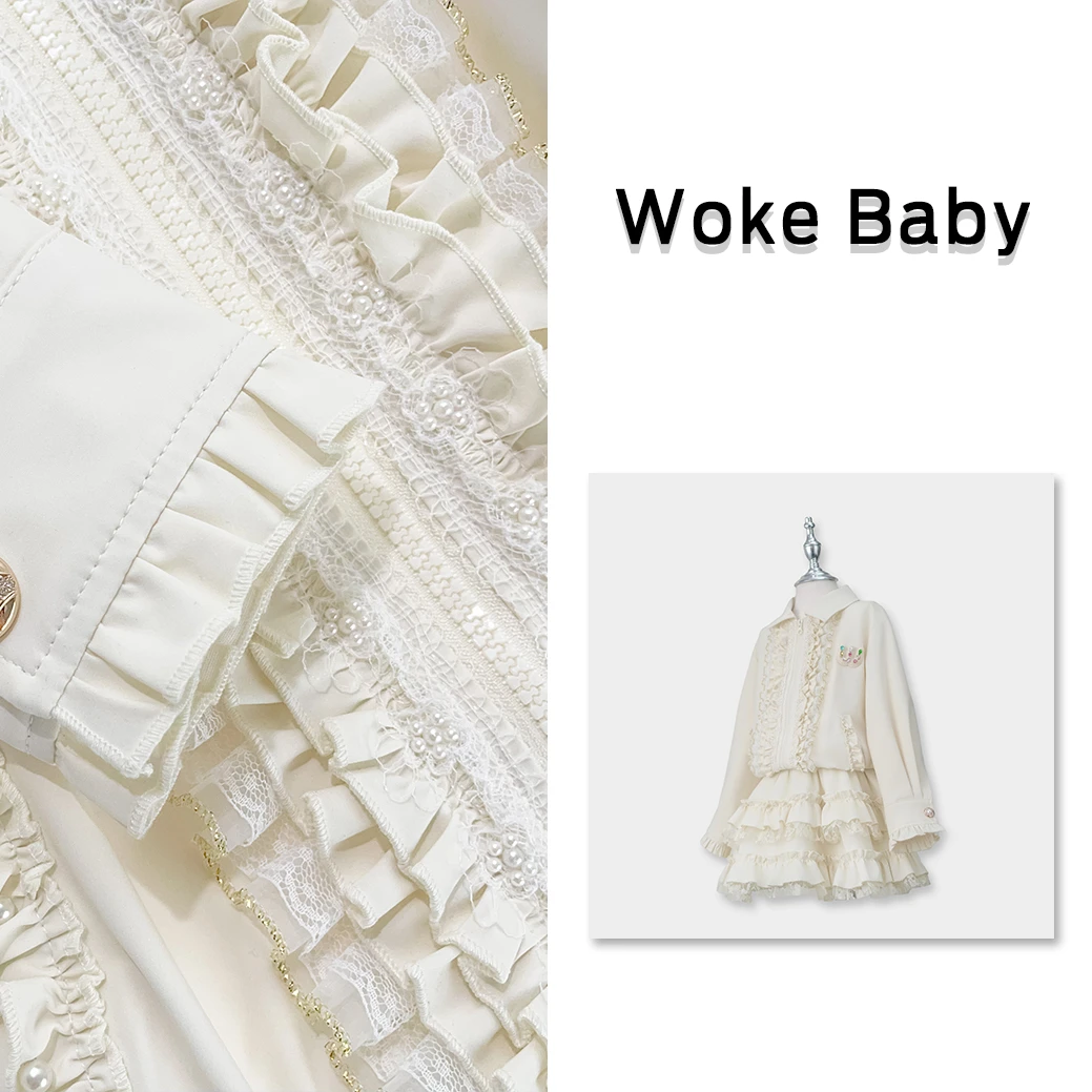 女童秋季新款外套复古汉服上衣儿童古风裙子 V9181