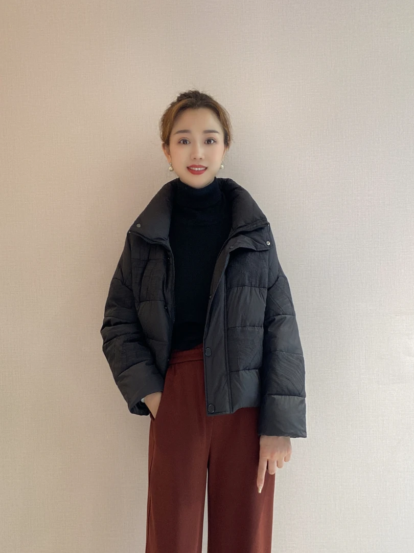24416728高斯雪岚2024时尚百搭显瘦羽绒服