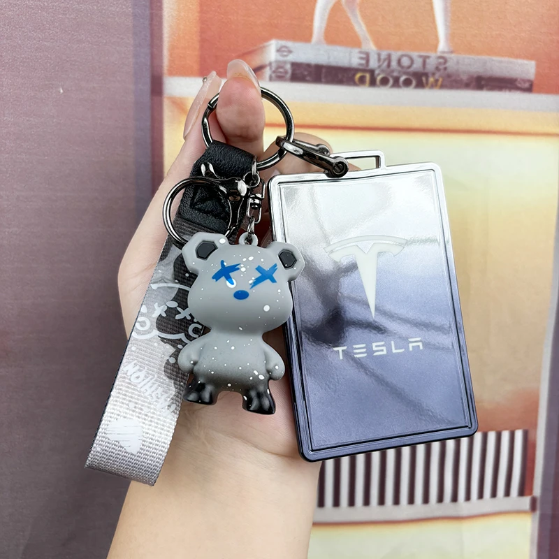 【36】特斯拉卡片钥匙套modelYmodel3实体modelx遥控nfc车壳扣包