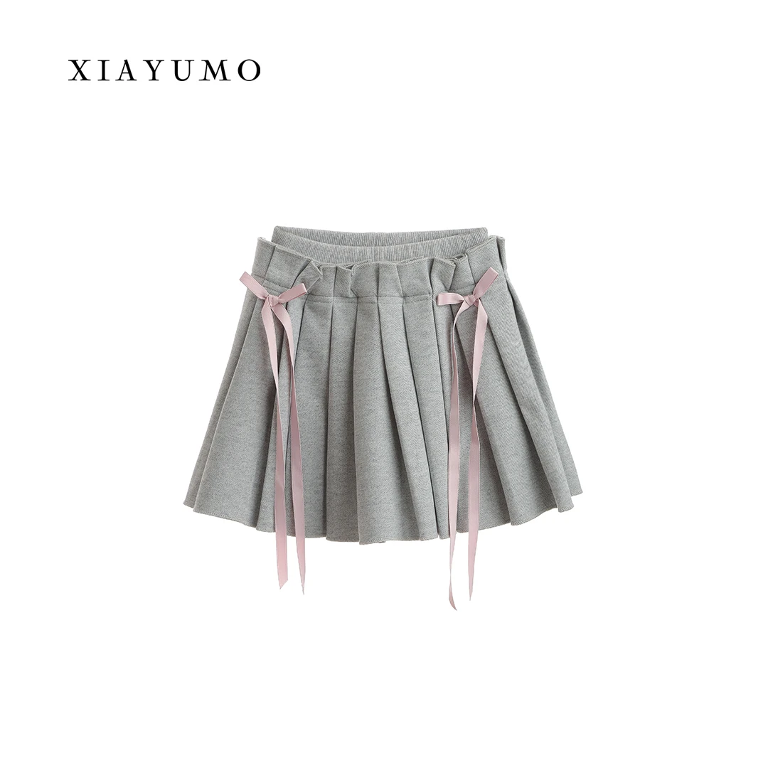 灰色飘带半裙DP80儿童新款上新暂用白色泡泡袖轻纱礼服