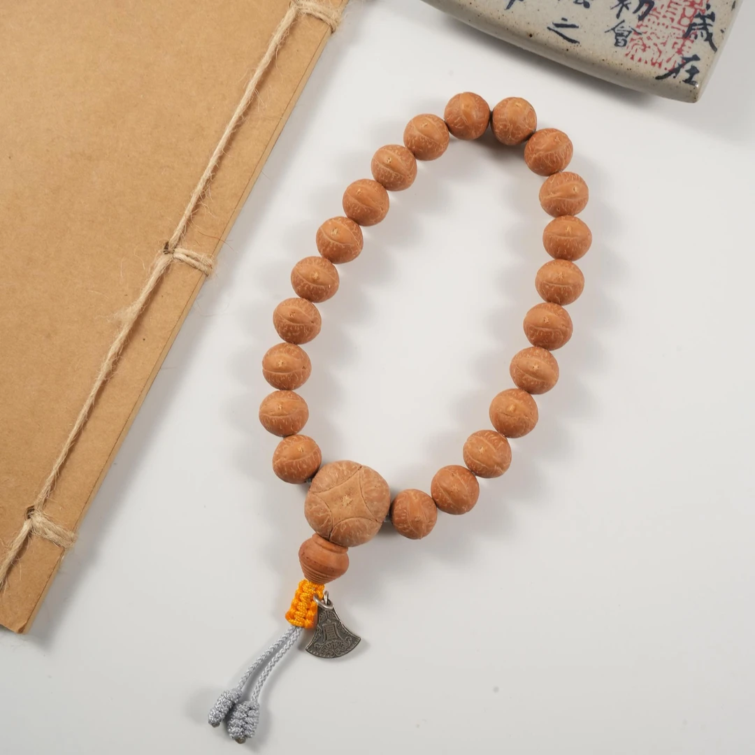 【秋水-2】 油红皮 成熟度超高 圆球大眼睛 凤眼菩提