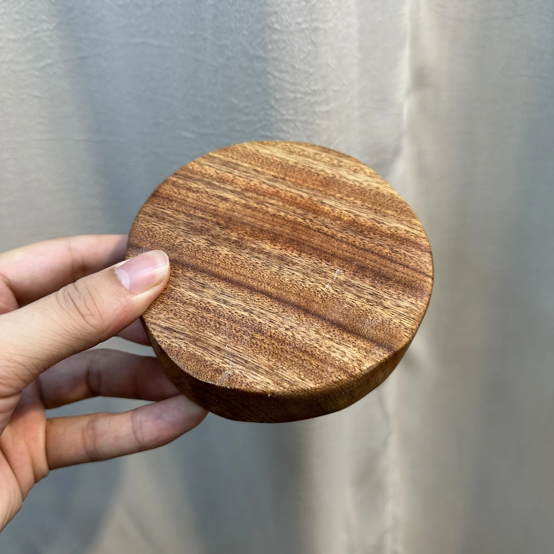 森活林《香樟圆形杯垫》创意杯垫底座壶承
