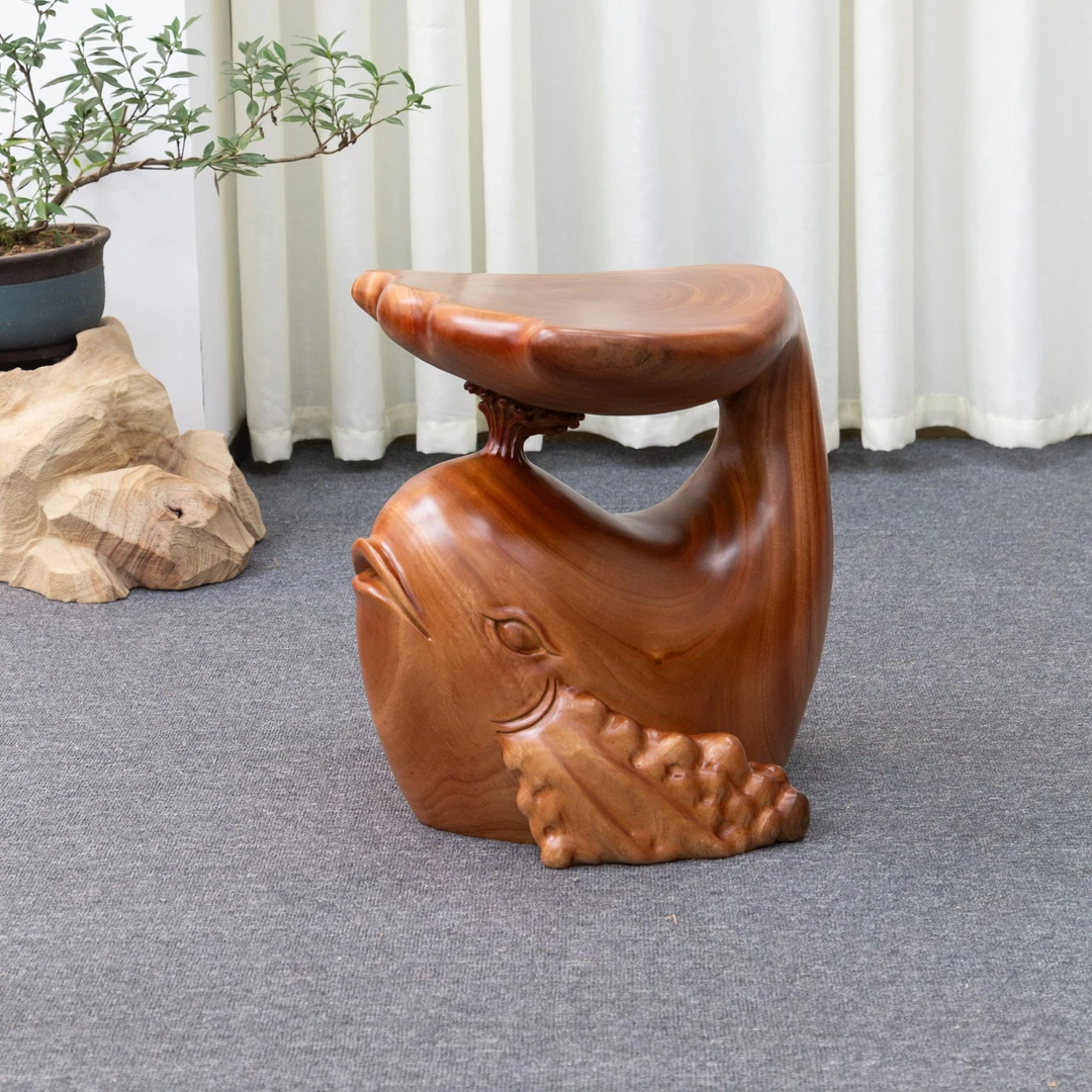 森活林《新款鲸鱼坐凳》创意凳子底座