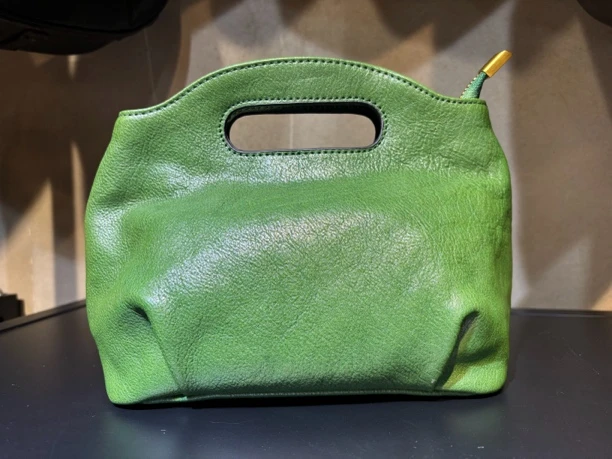 真皮女士时尚百搭复古简约单肩肩包小众