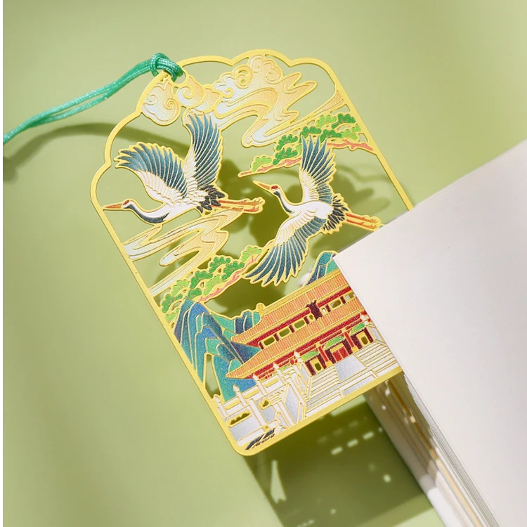 【上新了文创】紫禁祥瑞流苏书签镂空古典中国风学生礼物学习用品