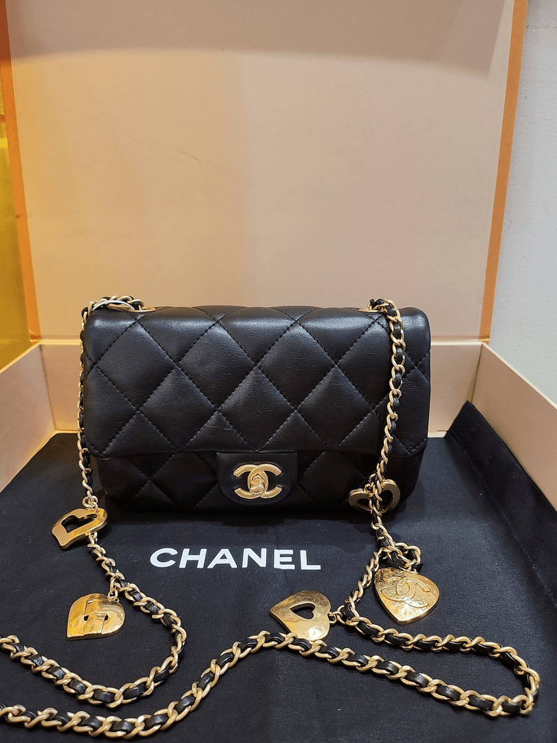 99新 Chanel/香奈儿 99新Chanel 22B大mini 芯片款