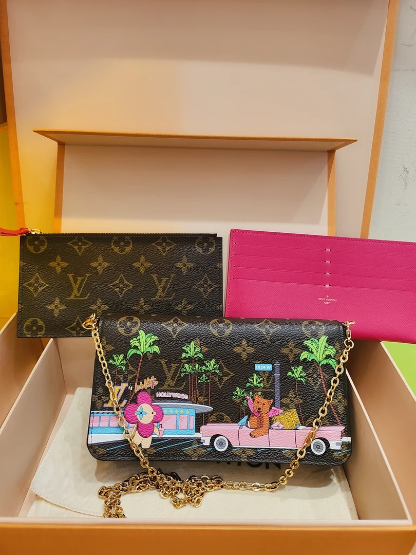 99新 LouisVuitton/路易威登 lv三合一 圣诞限定款 单肩经典时尚