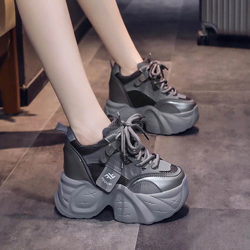 老爹鞋女款2025新款爆款百搭小个子内增高女鞋休闲厚底运动鞋爆款