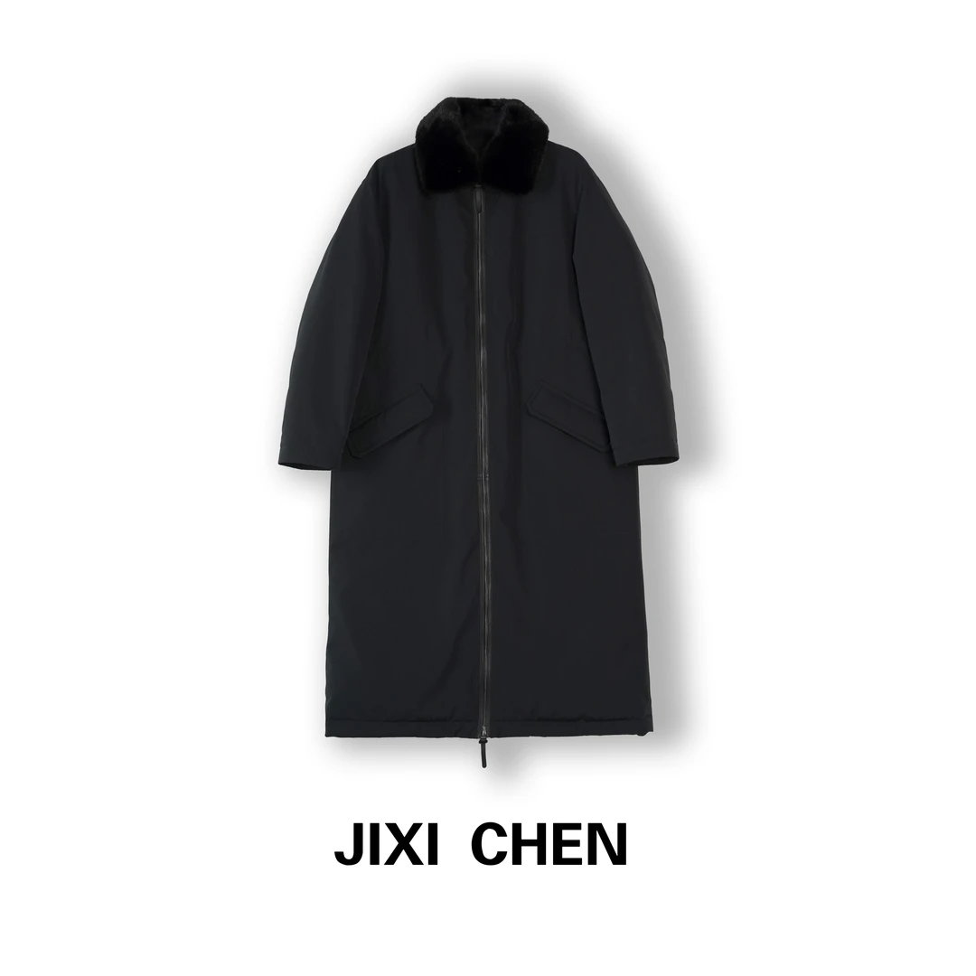 【JIXI CHEN】设计师款长期主义宝嘉美长款羽绒服MC-824766