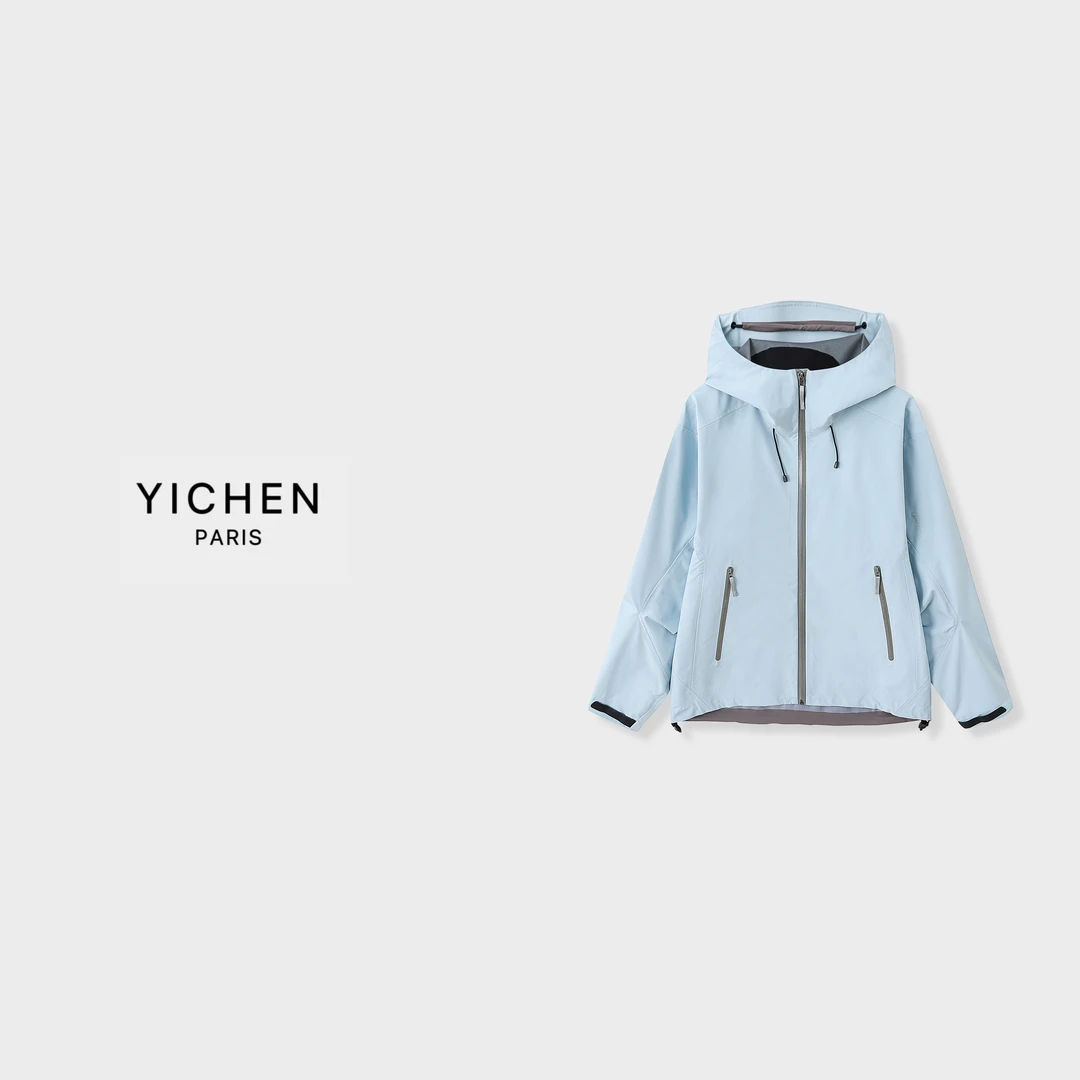 YC 新款配色以太蓝经典版型冲锋衣外套-1737