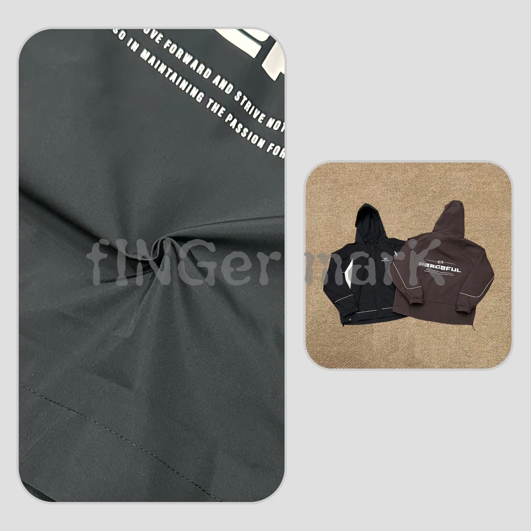 fINGer marK 集合店 小众设计师男女同款工装连帽夹克6630