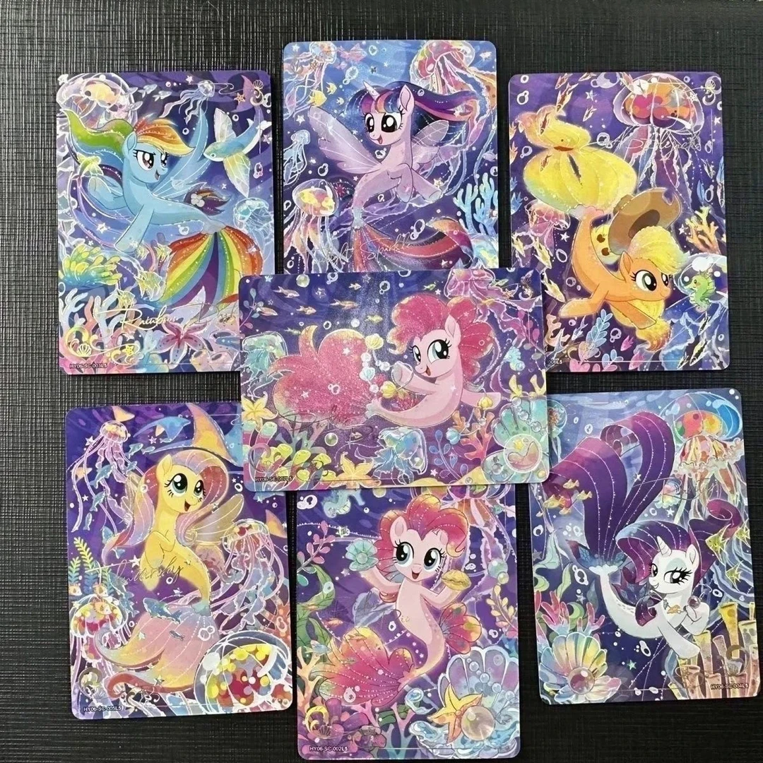 小马卡片趣影CR卡黑背辉月SC卡SGR卡LSR卡彩虹化盲盒-盲拆