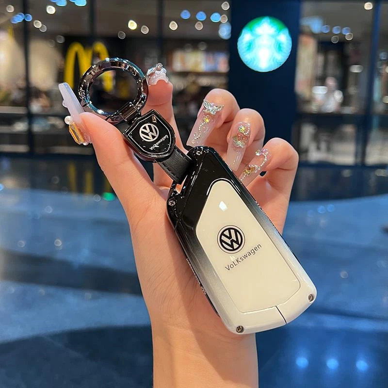 新款大众高尔夫8钥匙套凌渡L途昂X车揽境id4壳揽巡id3扣id6威然24