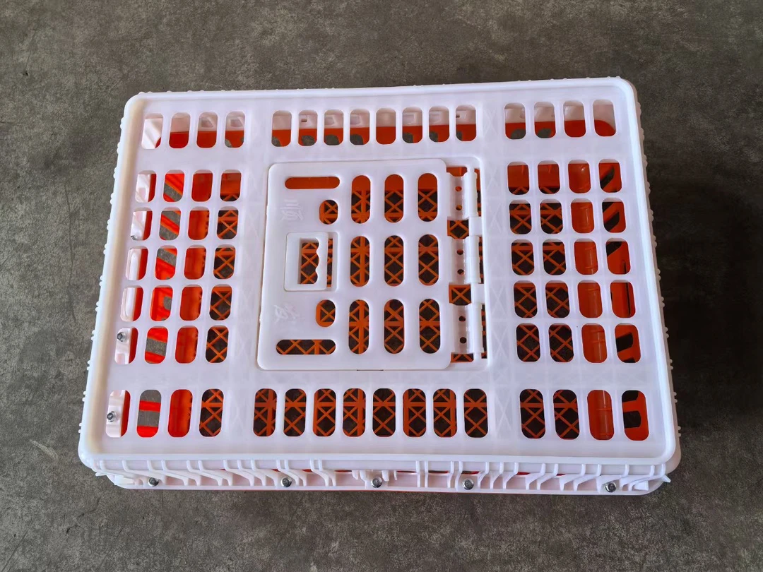 鸡笼周转箱鸡框塑料运输笼家用成鸡鸭鹅鸽家禽兔笼家禽周转箱大笼