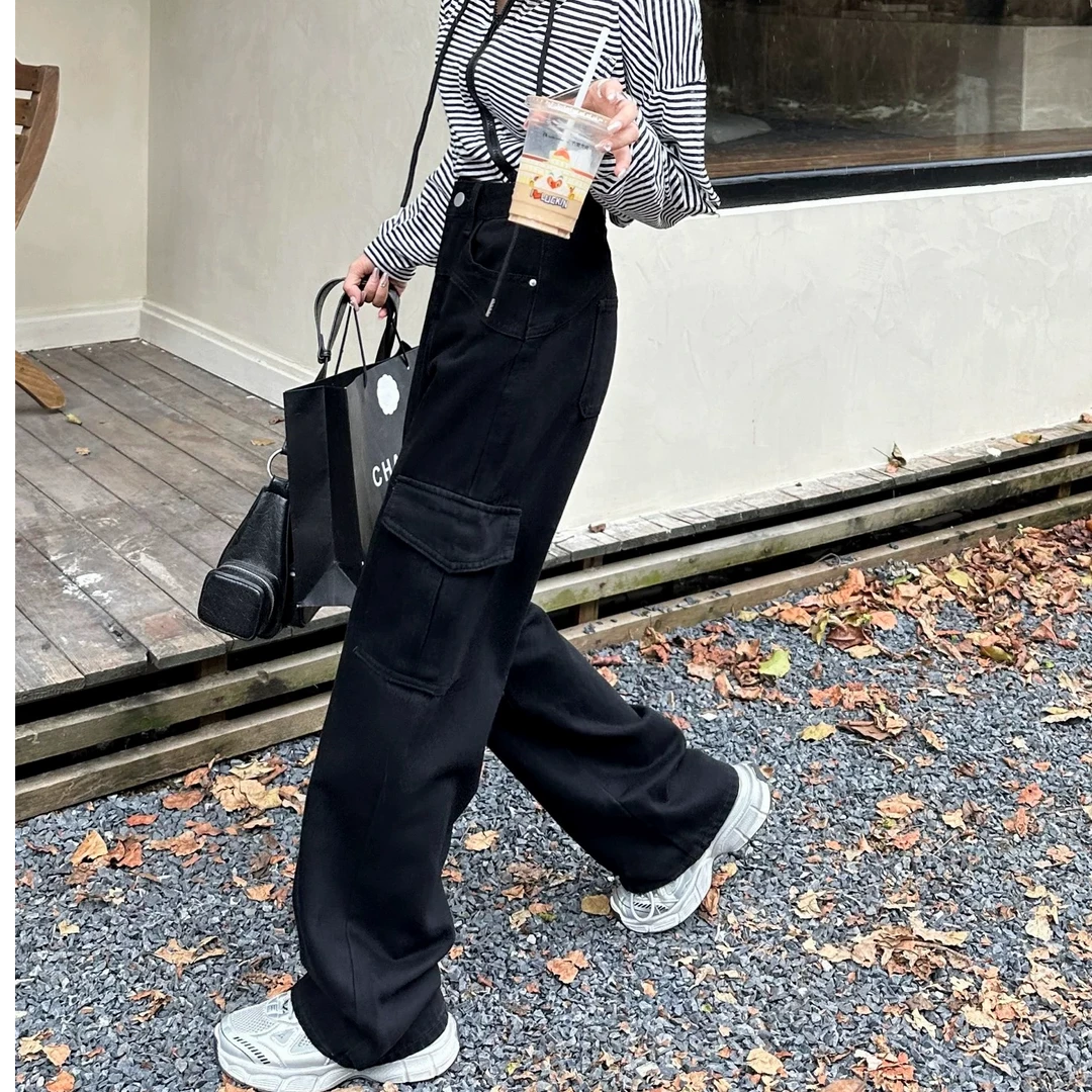 【MY LIFE】        简约牛仔工装裤                       87MY20